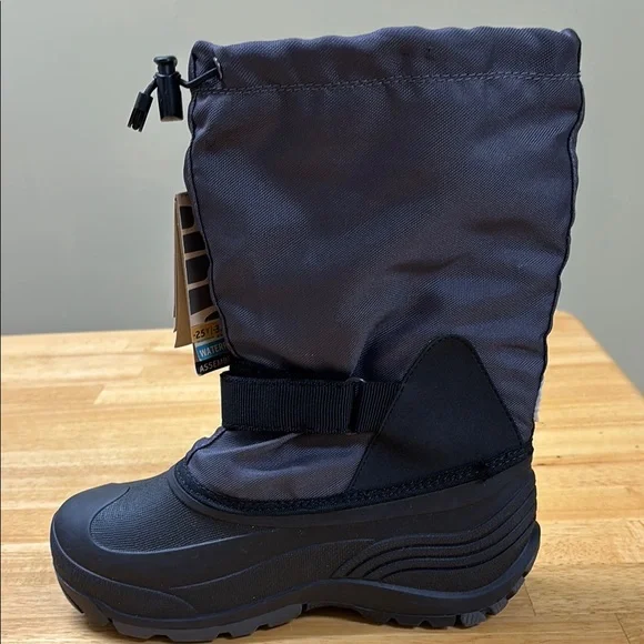 Kamik Black Waterproof Winter Boots Size 5 NWT - Picture 4 of 5